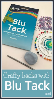 Crafty hacks using Blu Tack