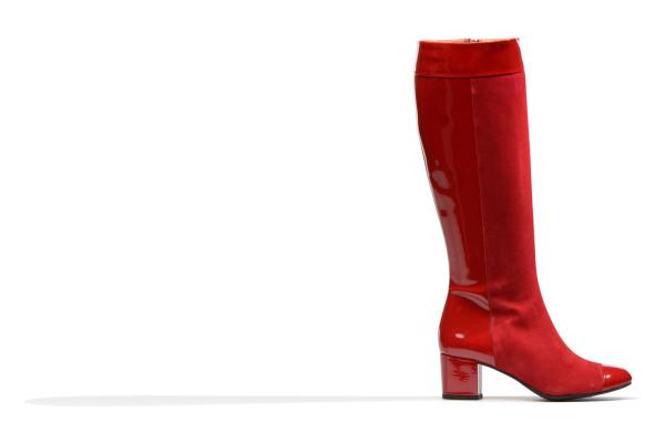 botas rojas