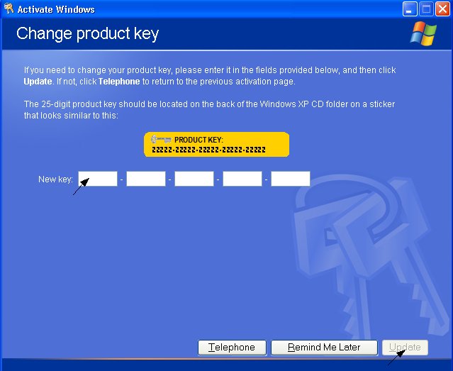 Klaten Blog: Cara Merubah Windows XP Bajakan Menjadi Genuine