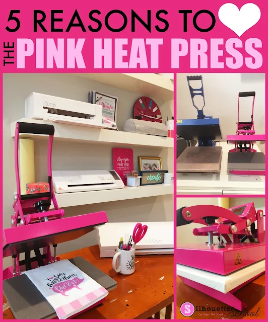 heat press, heat press machine, heat press vinyl, swing design, pink heat press