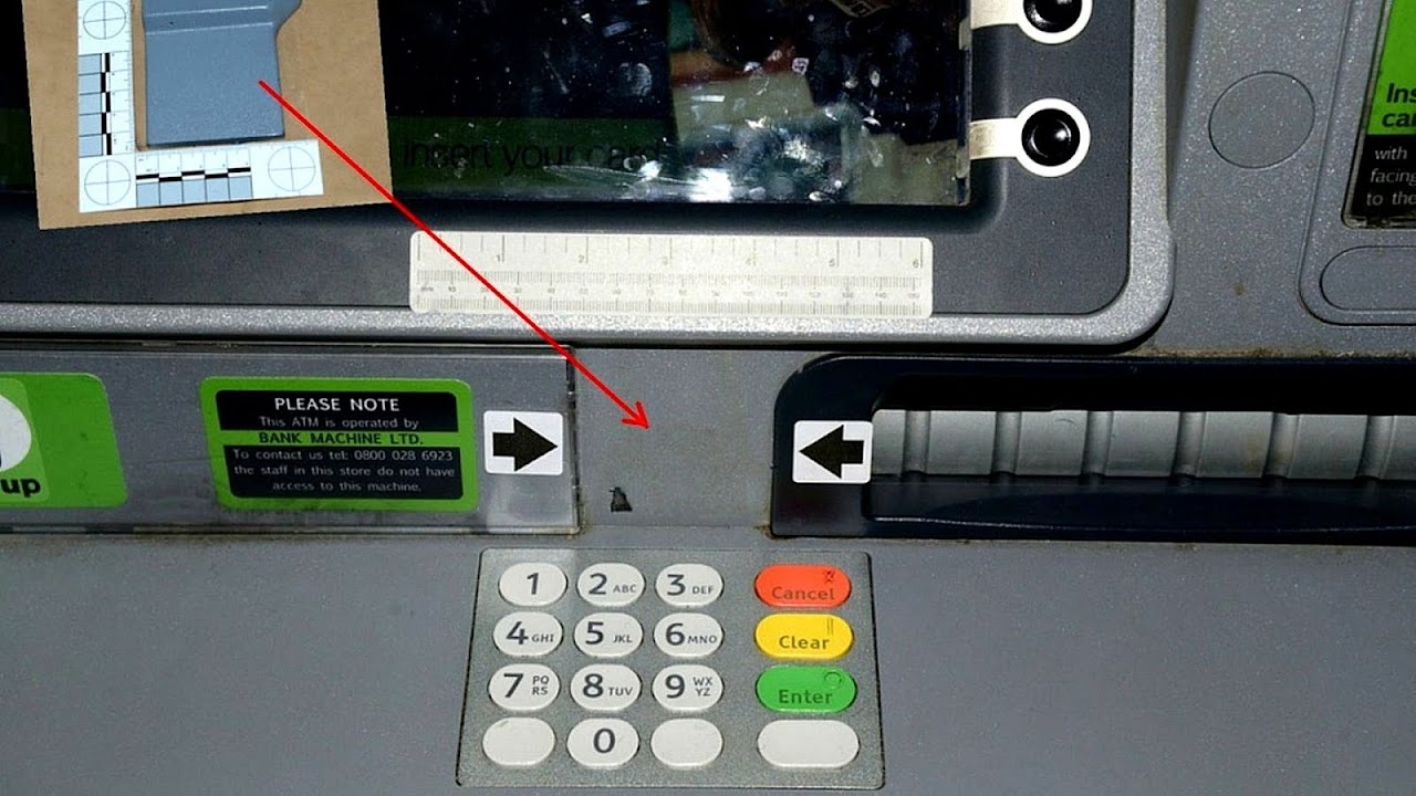 Automated teller machine Camera