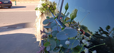 Decoración de coche para la boda - Deco Flor Puzol