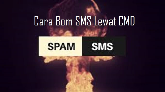 Cara Bom SMS Lewat CMD