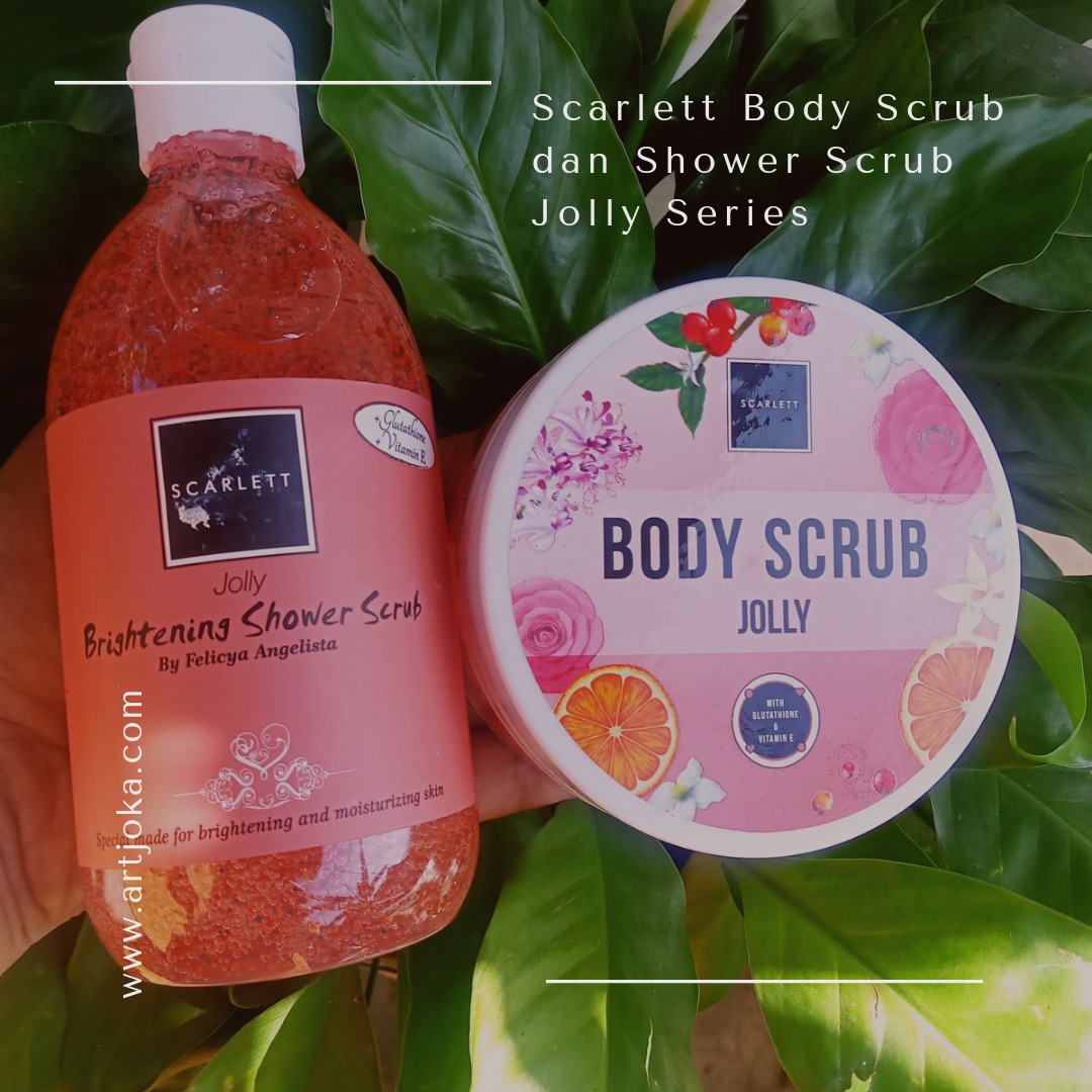 review scarlett body scrub dan shower scrub