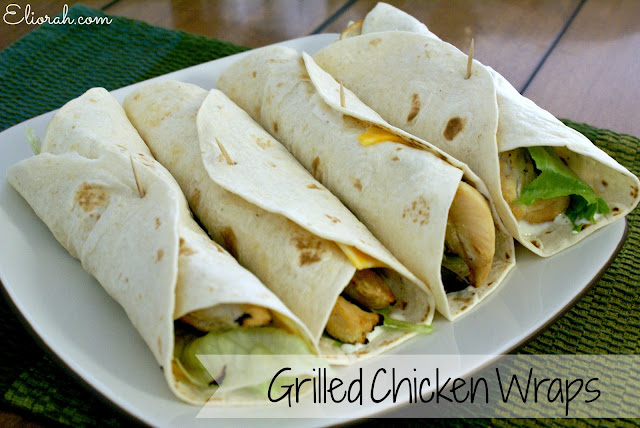 Grilled Chicken Wraps