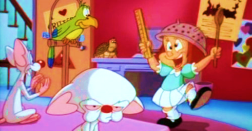 Pinky, Elmyra y Cerebro,serie animda, 1998