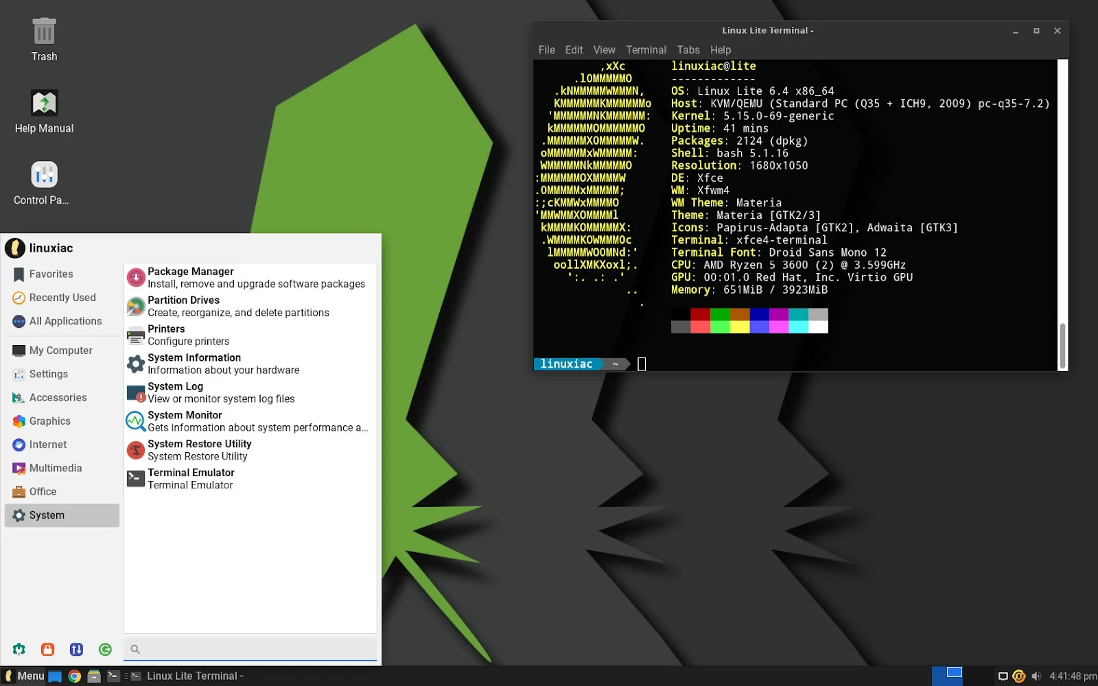 Linux Lite - distro berbasis Ubuntu 22.04.2 LTS