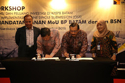 Permudah Penerapan SNI Bagi Pelaku Usaha, BP Batam Teken MoU dengan BSN