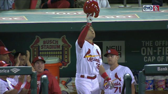 El paisano de Fernandez despachó esta noche de martes su primer grand slam en las Grandes Ligas