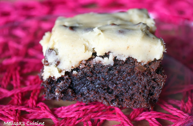 Melissa's Cuisine: Cookie Dough Brownies {Flashback Friday}