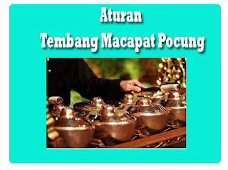 Aturan Tembang Pocung