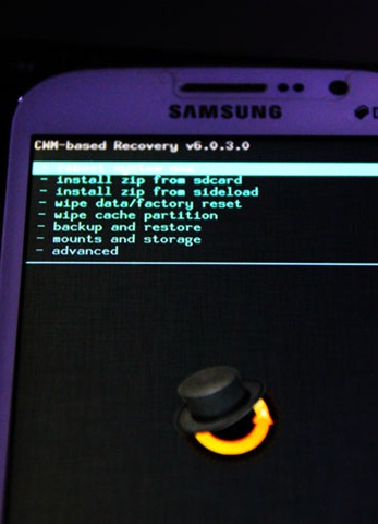 Install CLOCKWORKMOD RECOVERY 