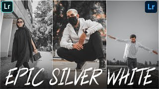 Epic Silver White Lightroom Preset Download [FREE]