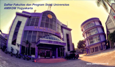 Daftar Fakultas dan Program Studi Universitas AMIKOM Yogyakarta Terbaru