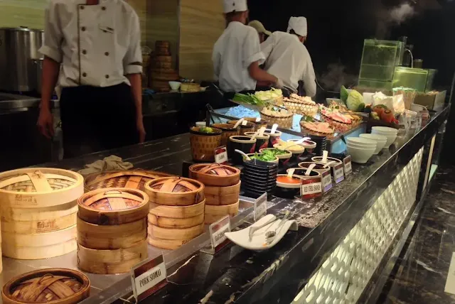 A buffet in china