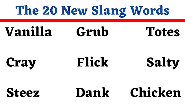 The 20 New Slang Words 2023 - English Seeker