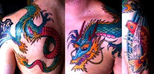 Desain Gambar  Tato  Naga Beserta Maknanya Gambar  Tips 