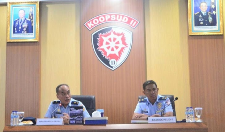 Pangkoopsud II: Konsep Pembangunan NCW TNI AU Wujudkan Interoperabilitas Siskomlek Trimatra Terpadu TNI