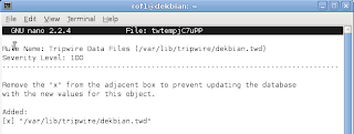 Cara Membuat TRIPWIRE Hostbase IDS