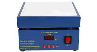 Hot plate heater plate solder komponen elektronik