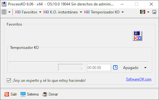 ProcessKO v6 Acaba Con Procesos Dificiles De Terminar Captura