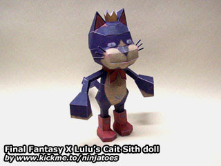 Caith Sith Doll Papercraft