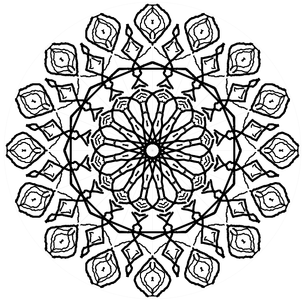 Mandala Coloring Pages for Adults PDF