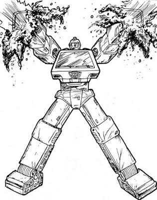 Transformers Ironhide Coloring Pages