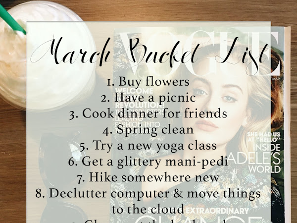 march bucket list