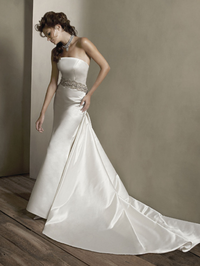 Elegant Wedding Dresses White Option 02 wedding dresses 2009