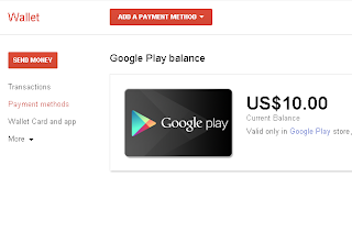 Cek Saldo Google Wallet