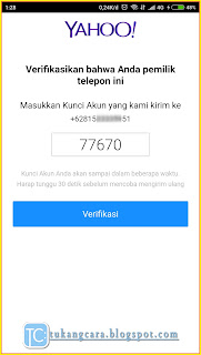 Buat Akun Email Yahoo Lewat HP
