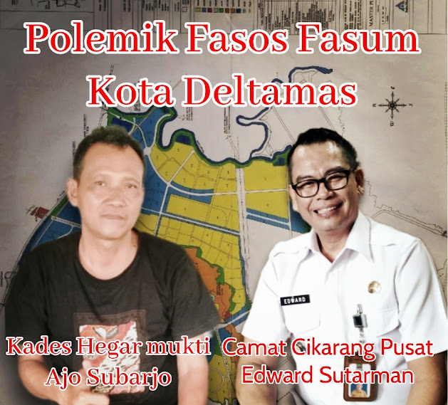 Polemik Fasos Fasum Kota Delta Mas, Ajo Subarjo : 38 H, Cipta Karya : 48 H, Edward Sutarman : Segera Ditindak Lanjuti!