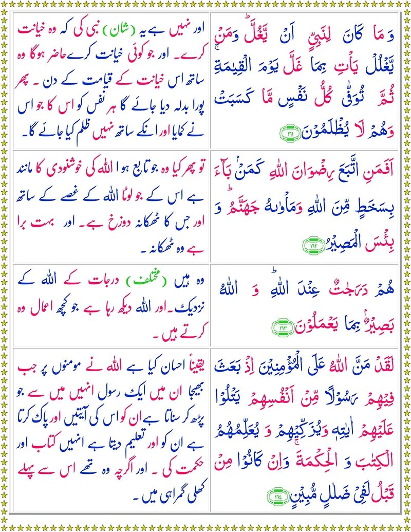 Surah Al  Imran  with Urdu Translation,Quran,Quran with Urdu Translation,Surah Al  Imran with Urdu Translation Page 3,