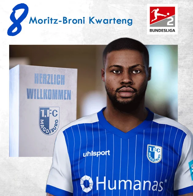 Moritz Kwarteng Face For eFootball PES 2021