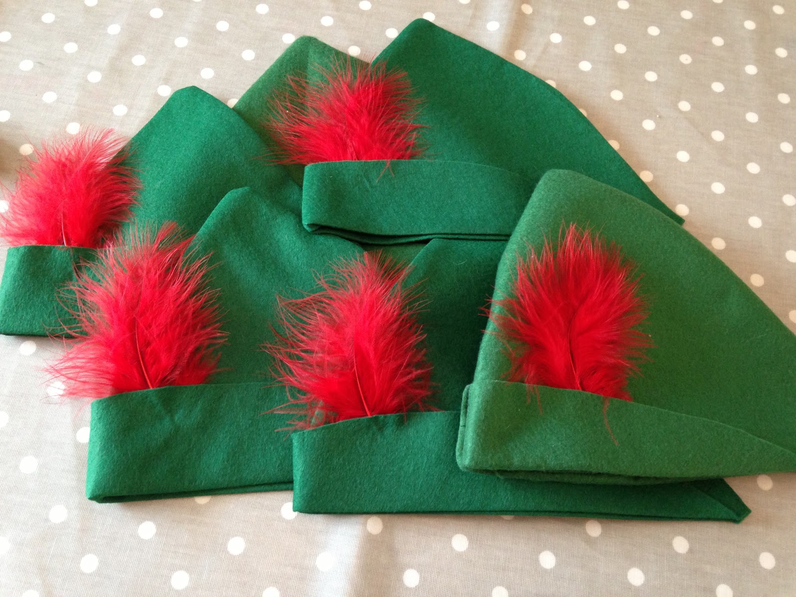 Cosmos and Cotton: Peter Pan hats