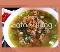 resep soto sulung, cara membuat soto sulung