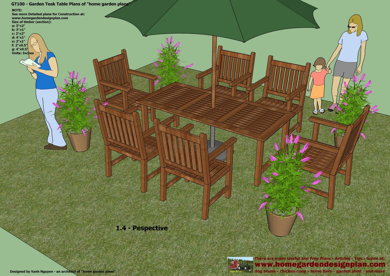 wood plans free garden furniture