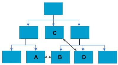 Related concepts in a taxonomy