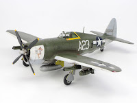 Tamiya 1/72 P-47D THUNDERBOLT 'RAZORBACK' (60769) Color Guide & Paint Conversion Chart 