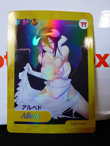 The Otaku Box Albedo Waifu Card