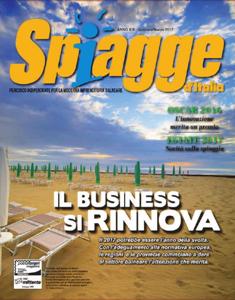 Spiaggie d'Italia 45 - da Gennaio a Marzo 2017 | TRUE PDF | Trimestrale | Sport | Impianti | Professionisti
Spiagge d'Italia viene distribuita gratuitamente esclusivamente agli operatori professionali italiani del settore turistico-balneare, ovvero aziende fornitrici e imprese commerciali che operano su una spiaggia «attrezzata».