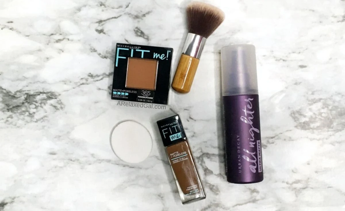 Top makeup products for oily skin | A Relaxed Gal