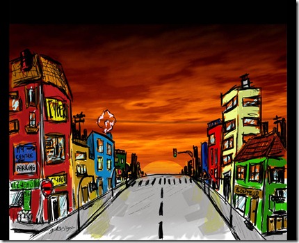 sunset-city