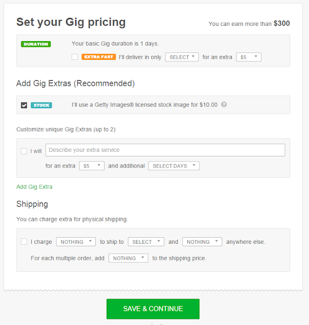 สร้าง Gig Extras กับ Fiverr เพิ่มสร้างรายได้ ออนไลน์