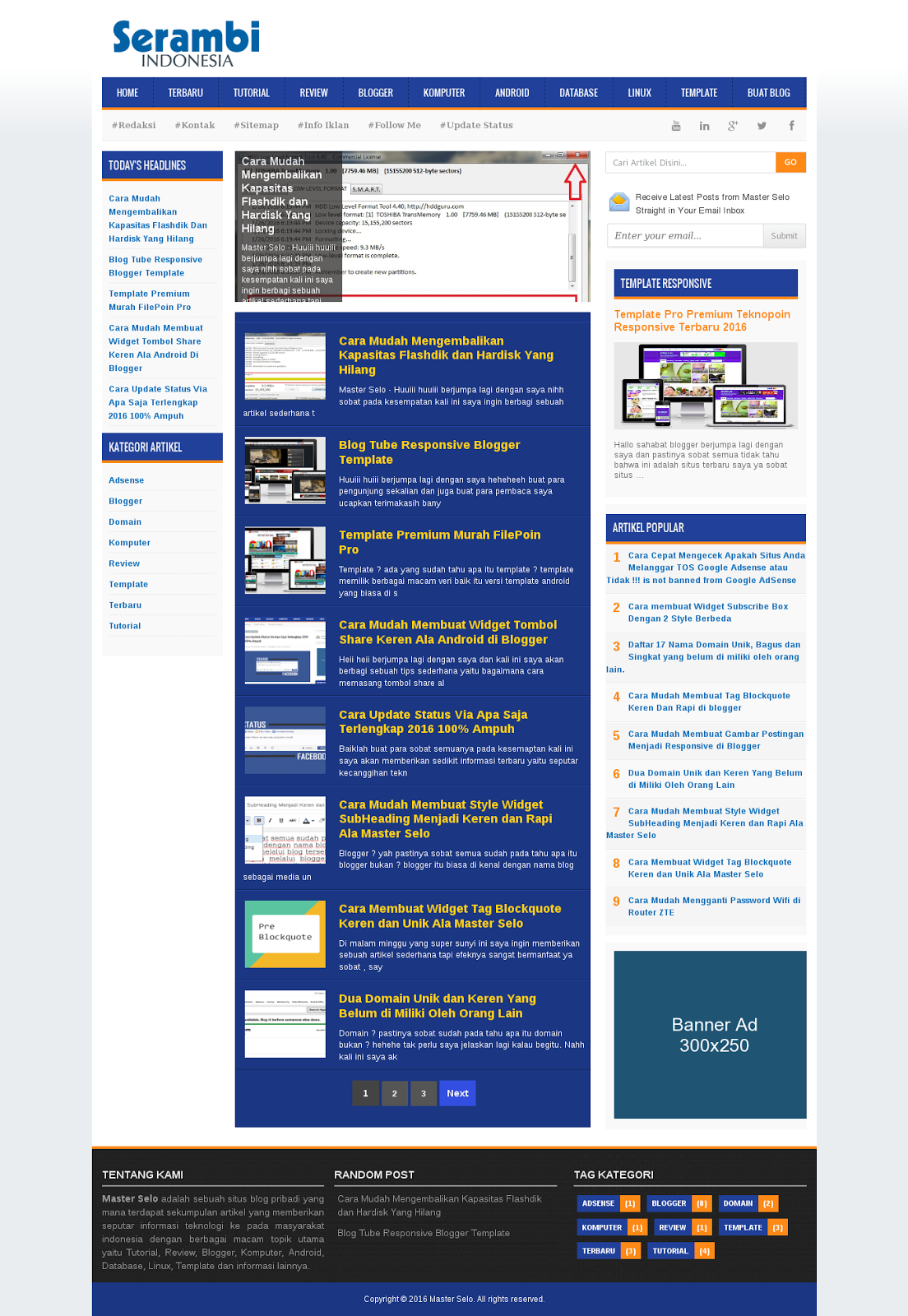 Cara Mudah Membuat Label Widget Menjadi Keren dan Rapi di Blogger