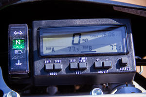 2012 Suzuki DR-Z400S Dashboard