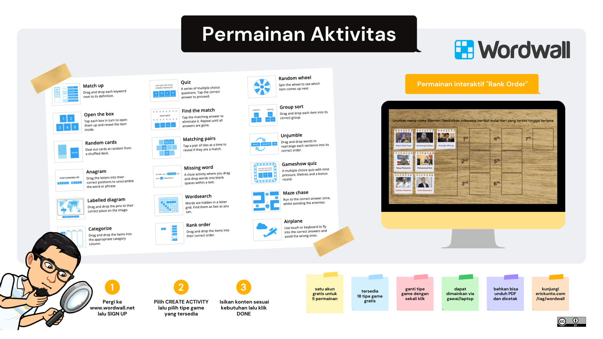 Wordwall Media Pembelajaran Interaktif Mulai dari Quiz, Wordsearch