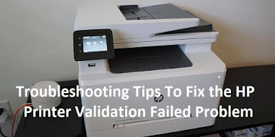 HP Printer Validation Failed