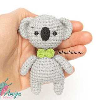 PATRON GRATIS KOALA AMIGURUMI 37537